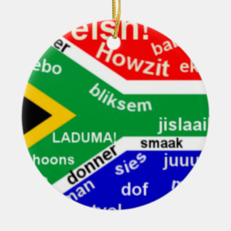 South African Slang Ornament - Customizable