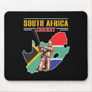 South African Tsman Shirt - South-africa Cricket C Mouse Pad