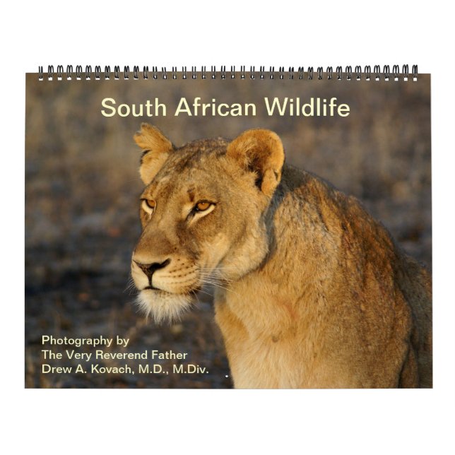 South African Wildlife Calendar (Cover)