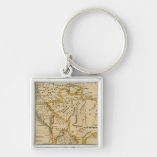South America 11 Keychain