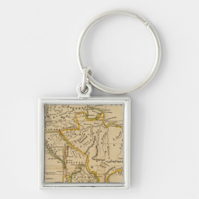 South America 11 Keychain (Front)