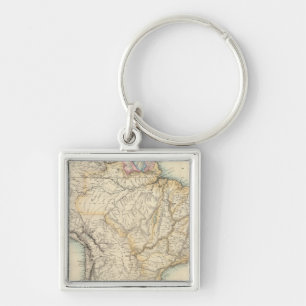South America 16 Keychain