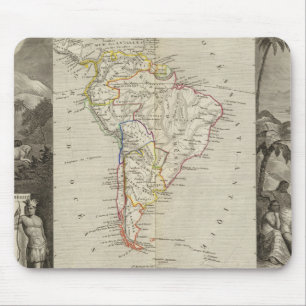 South America 16 Mouse Pad