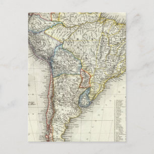 South America 17 Postcard