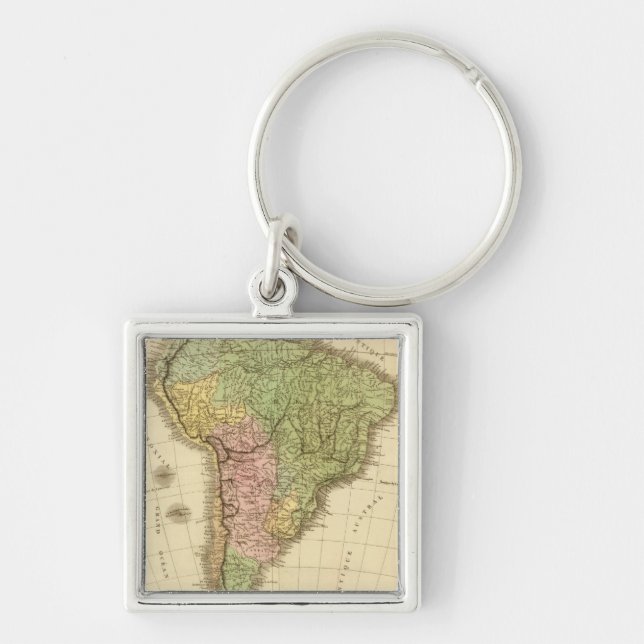 South America 20 Keychain (Front)