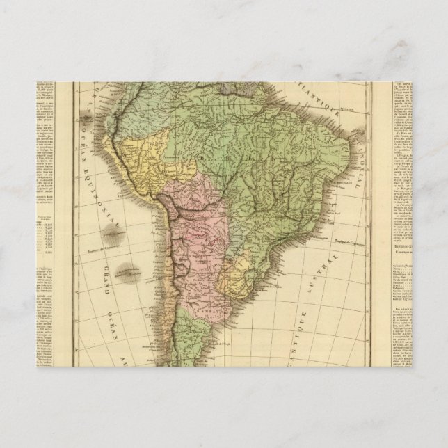 South America 20 Postcard (Front)
