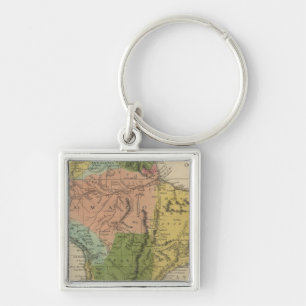 South America 23 Keychain