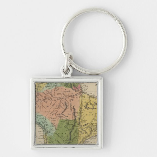 South America 23 Keychain (Front)