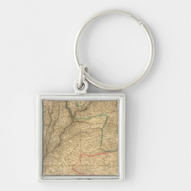 South America 24 Keychain (Front)