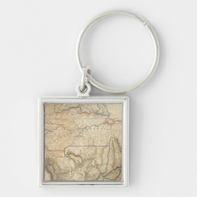 South America 25 Keychain (Front)