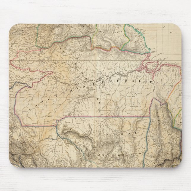 South America 25 Mouse Pad (Front)