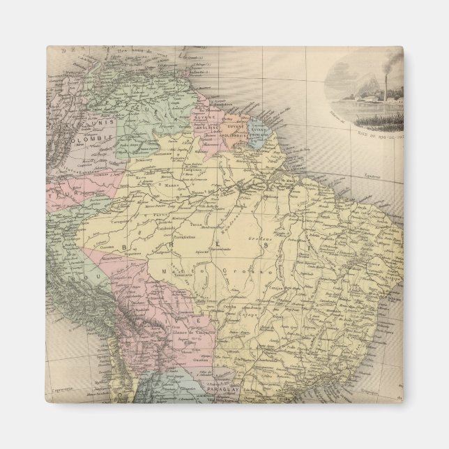 South America 26 Magnet (Front)