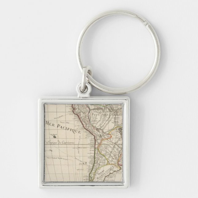 South America 27 Keychain (Front)