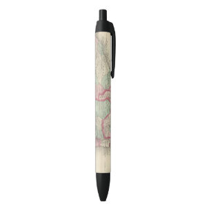 South America 2 Black Ink Pen