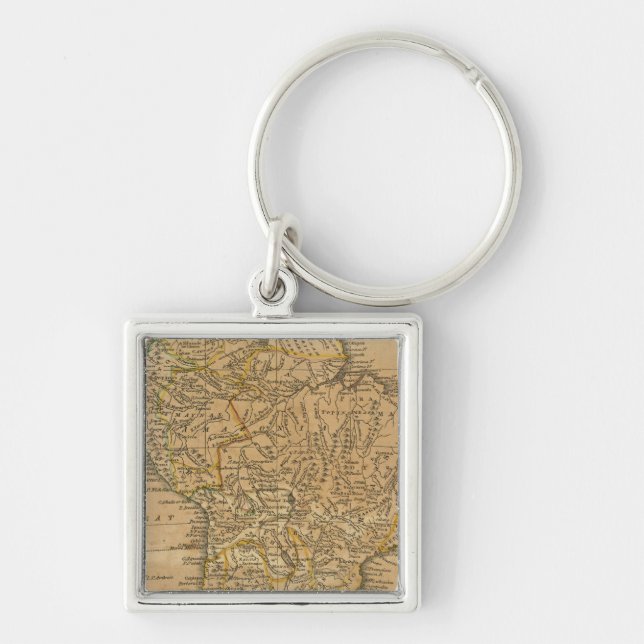 South America 31 Keychain (Front)