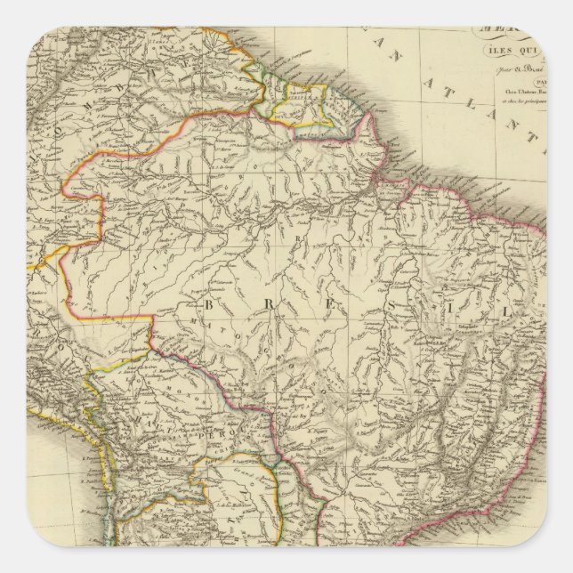 South America 31 Square Sticker (Front)