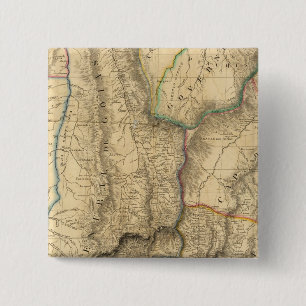 South America 32 2 Inch Square Button