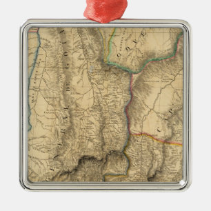 South America 32 Metal Ornament