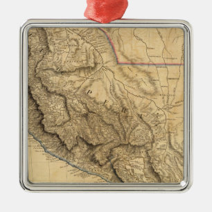 South America 34 Metal Ornament