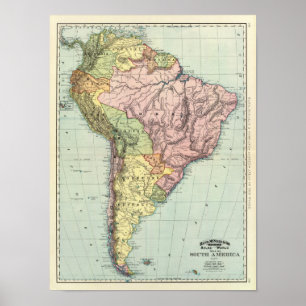 South America 36 Poster