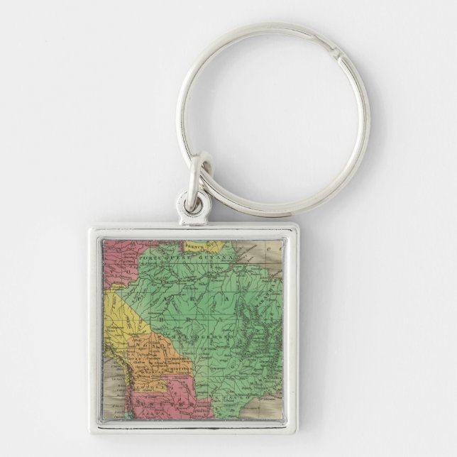South America 37 Keychain (Front)