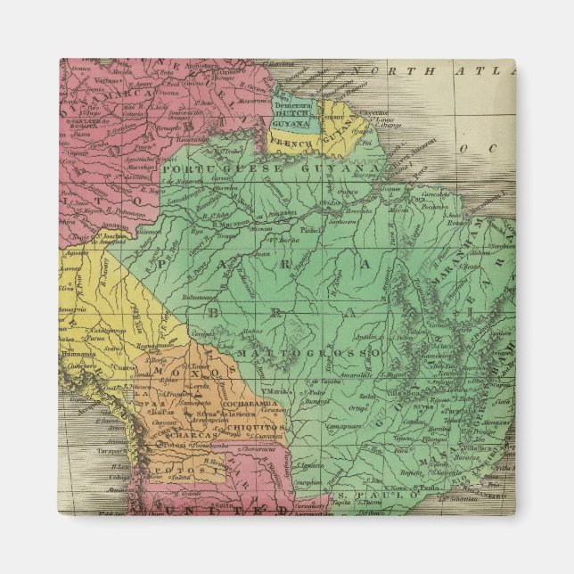 South America 37 Magnet (Front)