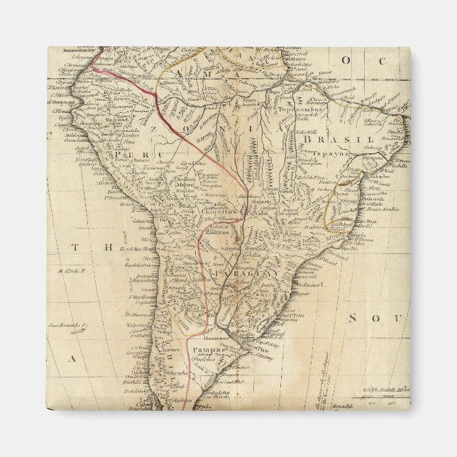 South America 38 Magnet (Front)