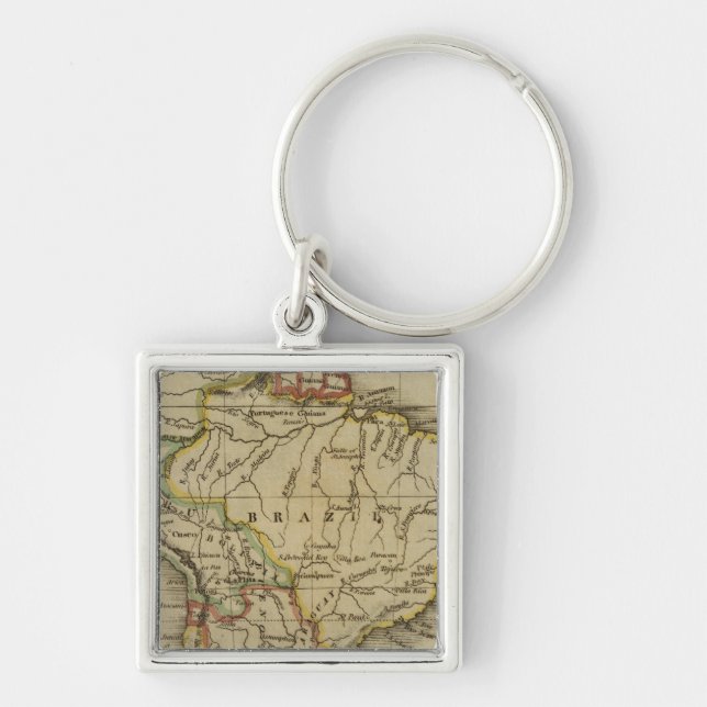 South America 3 Keychain (Front)