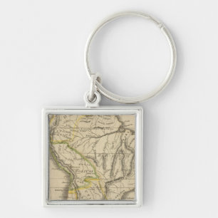 South America 3 Keychain
