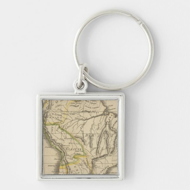 South America 3 Keychain (Front)
