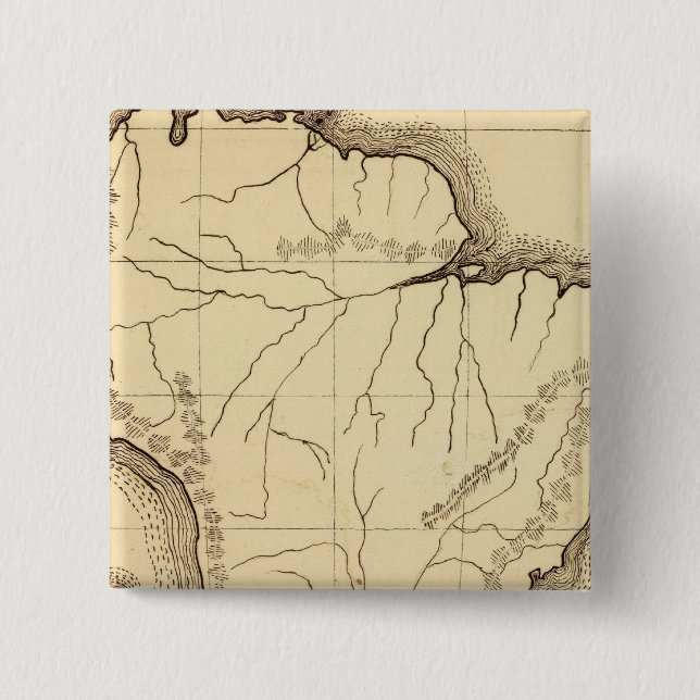 South America 4 2 Inch Square Button (Front)