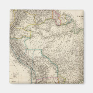 South America 6 Magnet