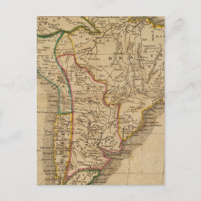 South America 7 Postcard (Front)