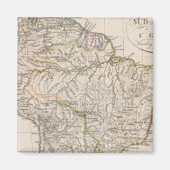 South America 9 Magnet (Front)