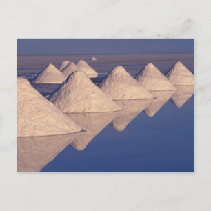South America, Bolivia. Salar de Uyuni Postcard