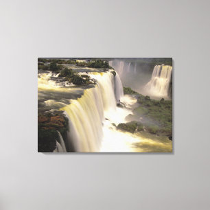 South America, Brazil, Igwacu Falls, Igwazu Canvas Print