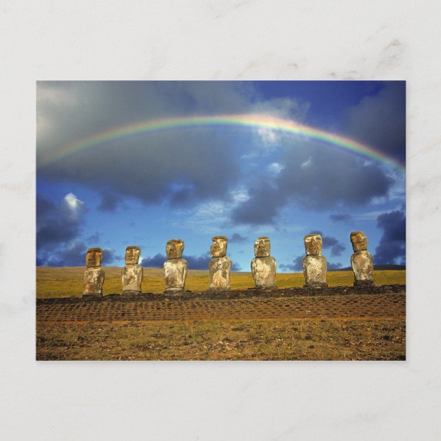 South America, Chile, Easter Island. The full Postcard (Front)