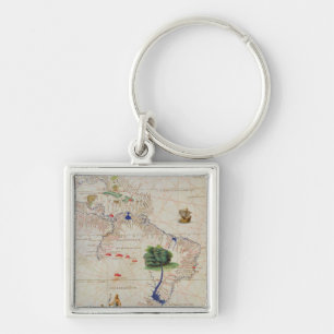 South America Keychain