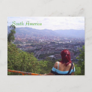 South America medellin colombia Postcard
