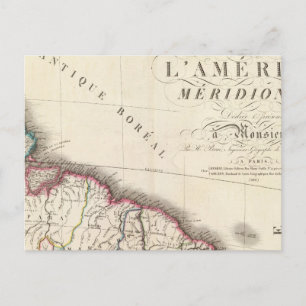 South America Northeast Postcard