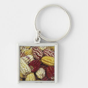 South America, Peru Corn, Maize Keychain