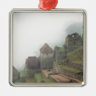 South America Peru Macchu Picchu Metal Ornament