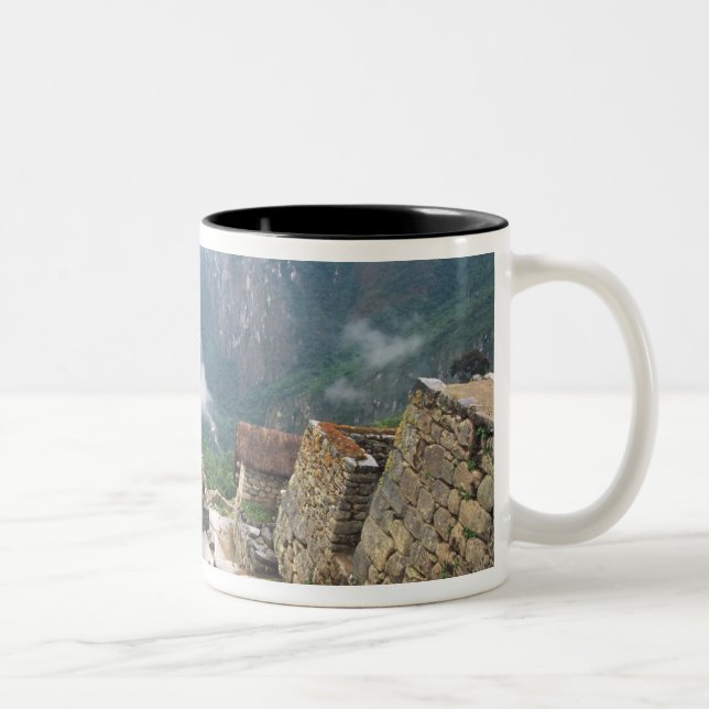 South America, Peru, Machu Picchu Two-Tone Coffee Mug (Right)
