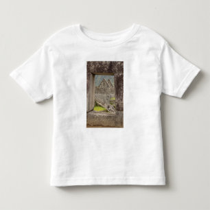 South America, Peru, Machu Picchu. Two tourists Toddler T-shirt