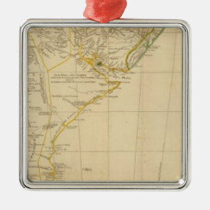 South America south Metal Ornament