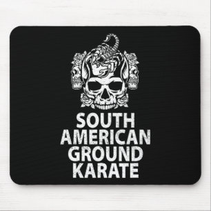 South American Ground Karate Bjj Brazilian Jiu-jit Mouse Pad