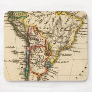 South American Map Mouse Pad