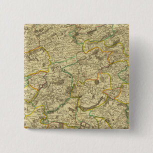 South Angusshire 2 Inch Square Button
