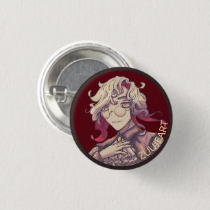 South Art anime v Tuber Round Button 7.6 Cm