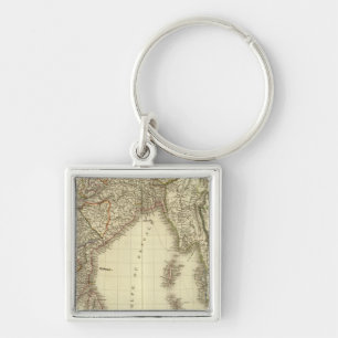 South Asia Keychain